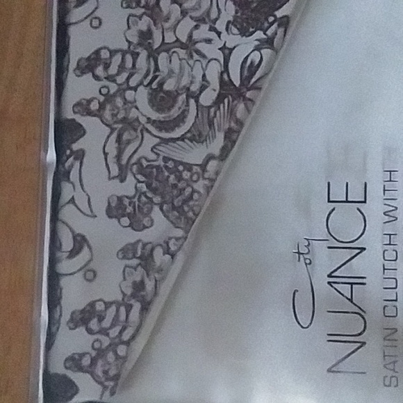 Cory Nuance Satin Clutch - Picture 2 of 5